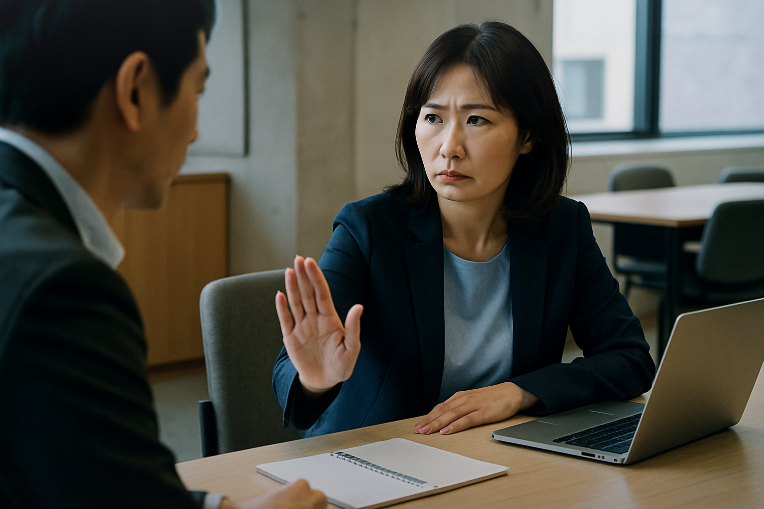 上司の“距離の踏み込み”に静かにストップをかける実用ガイド——私的頼み・強い言い方・恋愛めいた誘い・愚痴の押し付けを4タイプで扱い、台本・記録・相談の最小手順まで