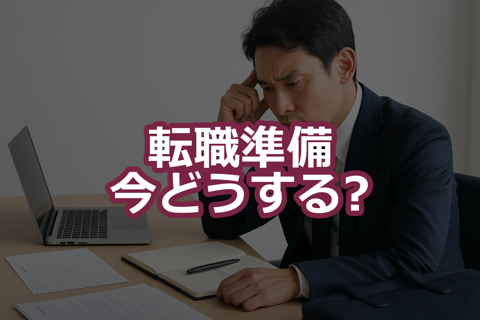 転職準備はいつから？在職中は『合図3つ』で開始、初日はこの3つだけ