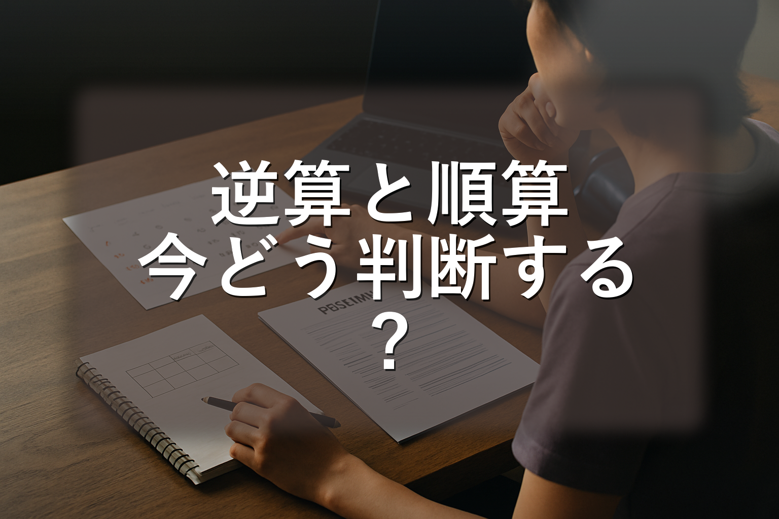 転職準備はいつから？——退職日はまだ決めず、“逆算と順算”で今日から動く具体手順