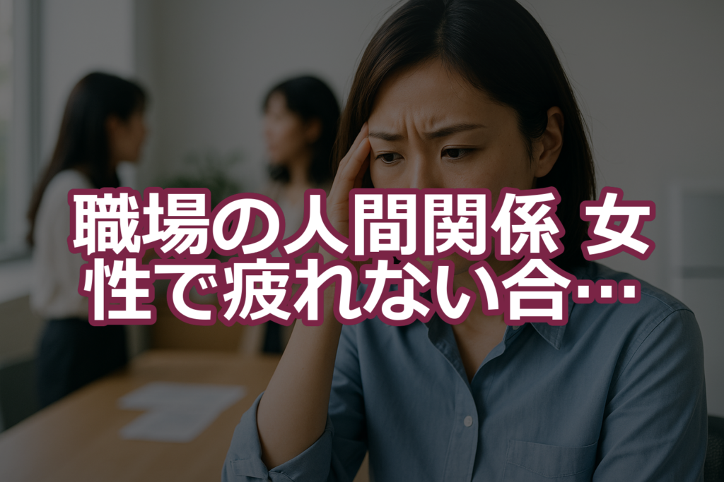職場の人間関係 女性で疲れない合図とひと言：雑談・ランチ・連絡を3点セットで整える